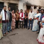 *Astha mahila samity and youth forum for social service together organized blanket distribution ceremony*