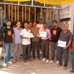 *Blood donation camp organised by saradhapally vivekananda sangha*