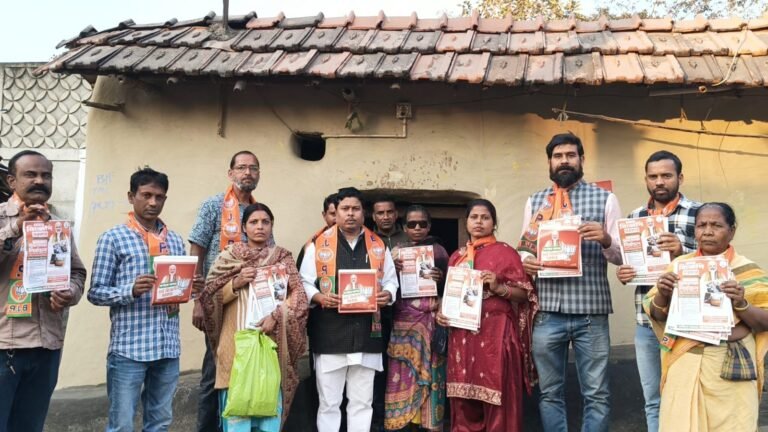 *विधानसभा चुनाव से पहले काशीपुर में BJP का घरेलू संपर्क अभियान।*