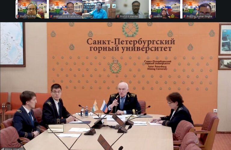 *IIT Kharagpur Signs MoU with Saint Petersburg Mining University, Russia to Strengthen Academic and Research Collaboration*