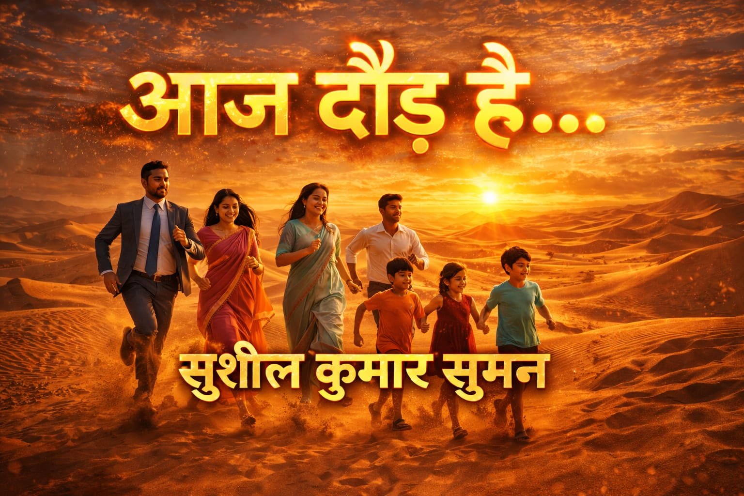 *”आज दौड़ है…”*