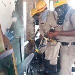 *درگاپور میں کانگریس کے ضلعی دفتر میں خوفناک آتشزدگی، اہم انتخابی دستاویزات جل کر خاک*