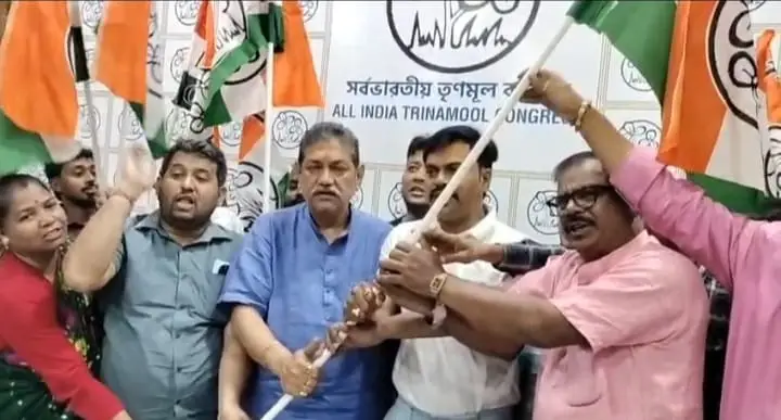 *وزیر اعظم نریندر مودی کے دورۂ بنگال کے دن بی جے پی کو جھٹکا، روپک پانجا ترنمول کانگریس میں شامل*