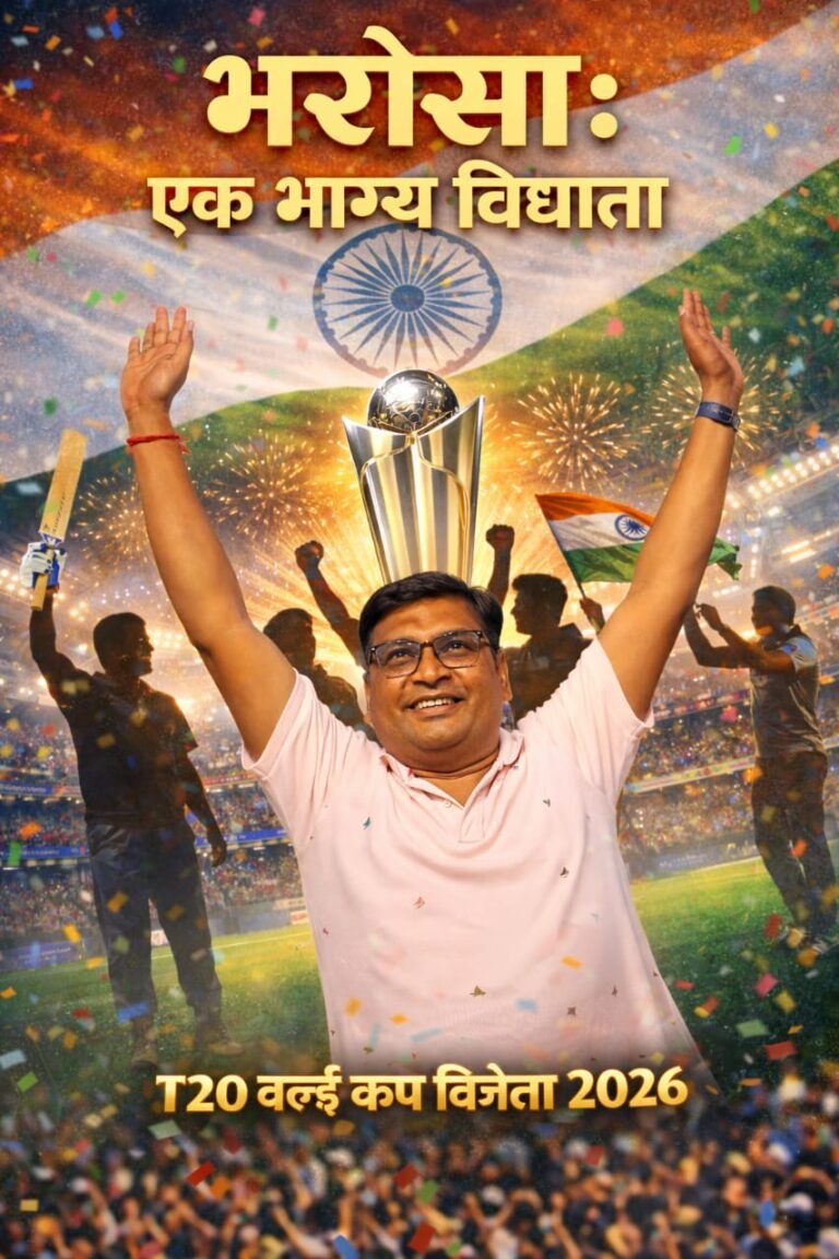 *“भरोसा: एक भाग्य विधाता”*