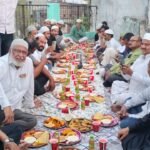 इंडियन जर्नलिस्ट एसोसिएशन द्वारा रोज़ा इफ्तार का आयोजन, भाईचारे और एकता का दिया संदेश ।