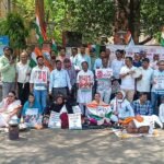 *آسنسول میں مہنگی ہوتی رسوئی گیس کے خلاف کانگریس کا انوکھا احتجاج، سلنڈر کی علامتی ارتھی نکالی گئی*