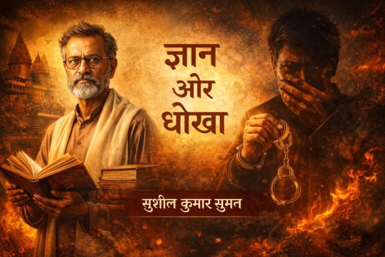 *”ज्ञान और धोखा।”*