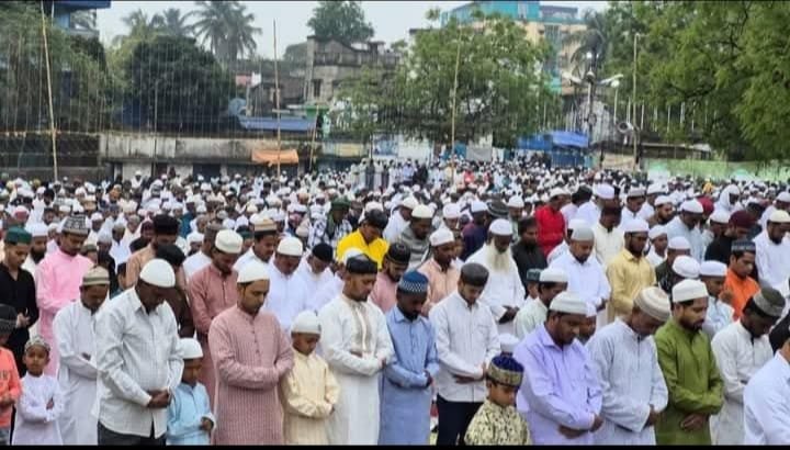 Kharagpur में ईद-उल-फितर का त्योहार