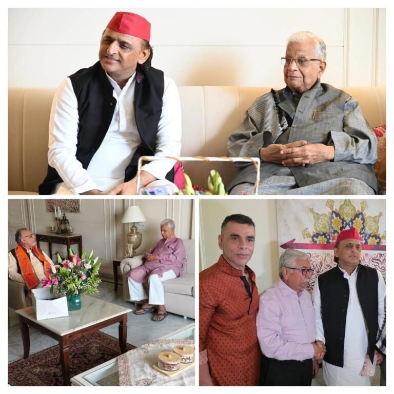 *عید کے موقع پر سیاسی رہنماؤں کا قومی یکجہتی کا پیغام*  *ڈاکٹر عمار رضوی کی رہائش گاہ پر تہنیتی ملاقات، باہمی رواداری کا اظہار*