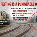 *कांच के टुकड़े, टूटे सपने: पूर्व रेलवे ने पत्थरबाज़ी की समस्या को समाप्त करने के लिए तत्काल अपील की*