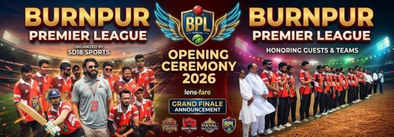 बर्नपुर में बहुप्रतीक्षित बर्नपुर प्रीमियर लीग (बीपीएल) सीजन-5 शुरुआत मंगलवार से हुई।