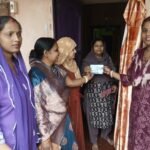 कुल्टी में तृणमूल के पक्ष में महिलाओं का जनसंपर्क, अभिजीत घटक के लिए मांगे वोट