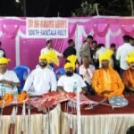 कुल्टी दक्षिण रानीतालाब कुशवाहा संघ की ओर से हर्षोल्लास के साथ महाबीर अखाडा के साथ किया पगड़ी का वितरण.