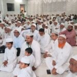 *آسنسول رحمانیہ ہائی اسکول میں حج تربیتی کیمپ* *پروجیکٹر اور اسکرین کی مدد سے عازمین کودی گئی ٹریننگ*