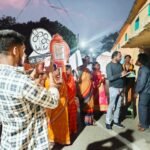 अशोक पासवान के नेतृत्व में 66 नंबर वार्ड के विभिन्न मोहल्ला में तृणमूल उम्मीदवार के लिए डोर टू डोर प्रचार अभियान।