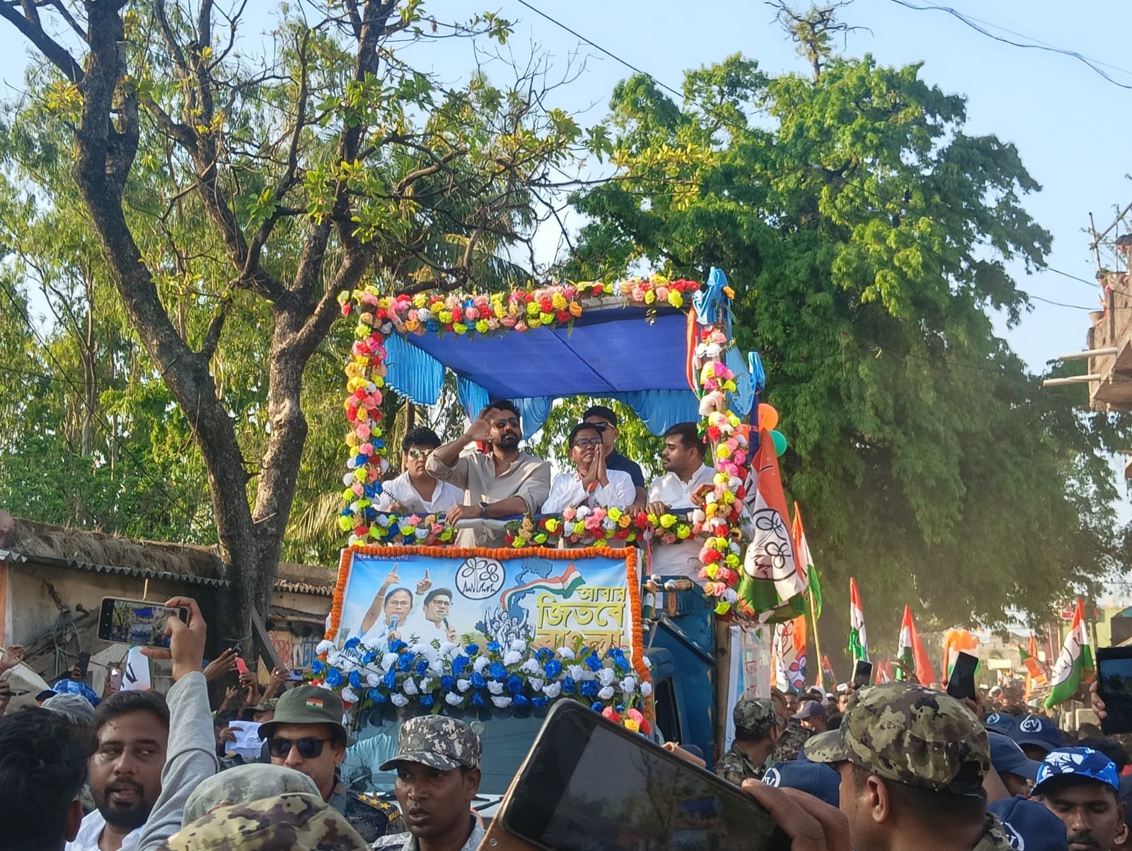 पाड़ा विधानसभा में तृणमूल का मेगा कैंपेन