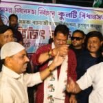 कुल्टी के पुर्व पार्षद सह नपा चेयरमैन, निर्दल प्रत्याशी अख्तर हुसैन का यु टर्न, पार्टी को किया समर्थन.