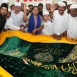 *درگاہ اجمیر شریف کے لئے دفتر تلنگانہ جاگروتی سے غلاف مبارک کی روانگی*