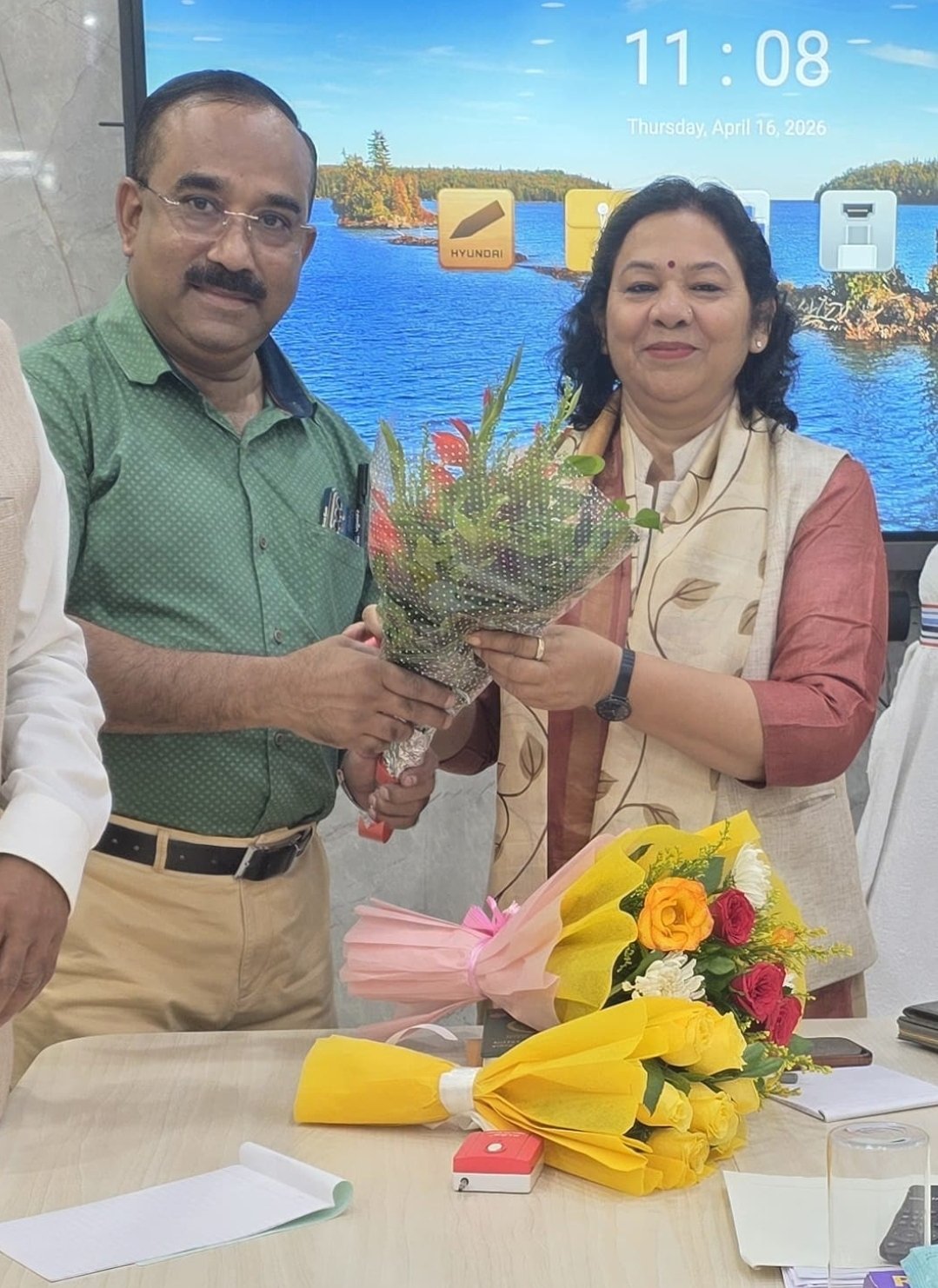 رانچی یونیورسٹی میں نئے وائس چانسلر کا پرتپاک  استقبال