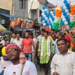 सितारमपुर स्टेशन रोड मे तृणमूल प्रार्थी अभिजीत का सघन जन सम्पर्क अभियान.