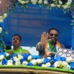 *पूर्व क्रिकेटर यूसुफ पठान‌ खड़गपुर में चुनाव प्रचार करते हुई।*