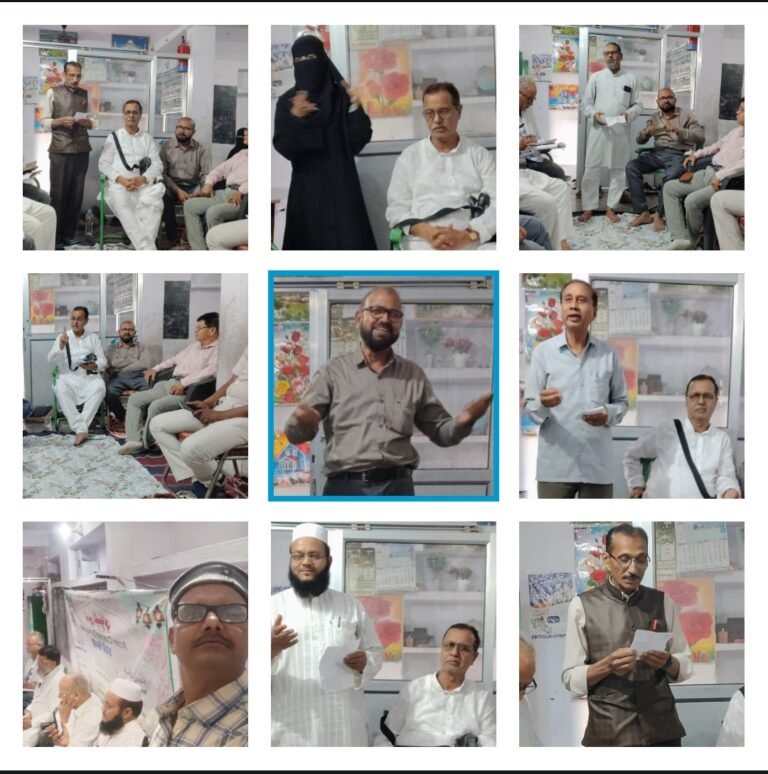 *ادبی کینوس کے زیرِ اہتمام  ماہانہ طرحی مشاعرہ منعقد*