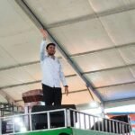 तृणमूल कांग्रेस के ऑल इंडिया जनरल सेक्रेटरी अभिषेक बनर्जी ने सोमवार को पुरुलिया में बलरामपुर कॉलेज के पास मैदान में तृणमूल कैंडिडेट शांतिराम महतो की चुनावी रैली