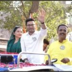 प्रदीप सरकार के पक्ष में खड़गपुर में अभिषेक बनर्जी का रोड शो,