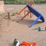 *सबनपुर में मतदान के दौरान तनाव: TMC कैंप पर केंद्रीय बलों के लाठीचार्ज का आरोप, झंडे फेंके- मोबाइल तोड़ा*