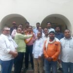 तीसरी बार तहसील अध्यक्ष चुने गए धर्मेन्द्र मिश्रा,पत्रकार हितों के संघर्ष का लिया संकल्प। पत्रकारों के हित की लड़ाई के लिए होगा संघर्ष- जिलाध्यक्ष। मेंहदावल, संत कबीर नगर, उत्तर प्रदेश। 