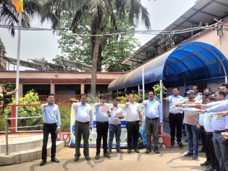 बिसीसीएल सीभी एरिया बारह बैगुनिया महा प्रबंधक कार्यालय मे बिश्व सुरक्षा दिवस का पालन किया गया.