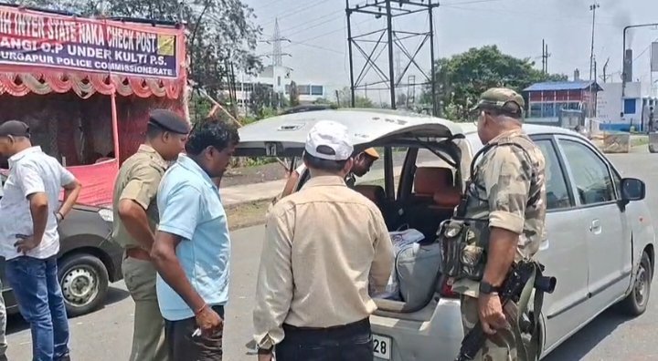 अंतिम चरण के मतदान से पहले सरगर्मियां तेज, बंगाल-झारखंड सीमा पर अभेद्य सुरक्षा घेरा