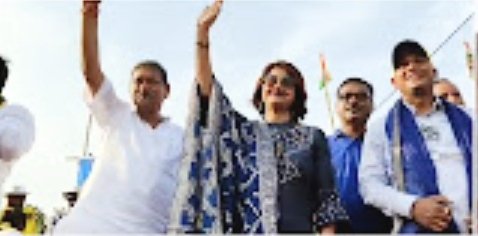 *پانڈیشور میں ترنمول کی عظیم الشان انتخابی ریلی، رچنا بنرجی کی موجودگی سے جوش و خروش عروج پر*