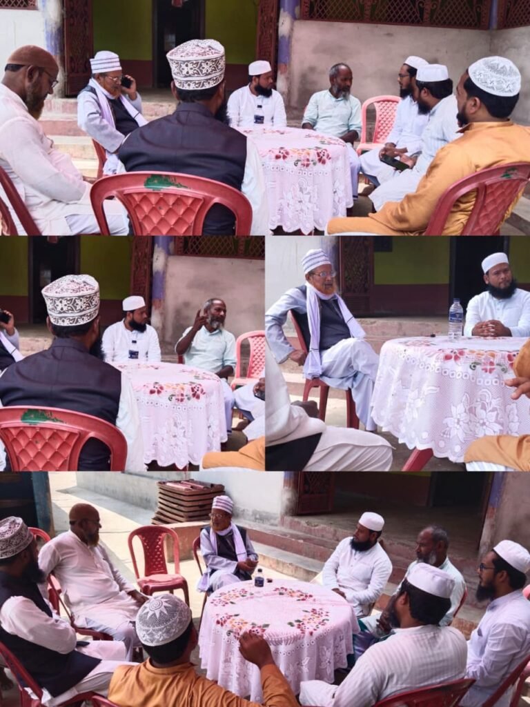 *وفد امارت شرعیہ نےمولنا توصیف رضا کے گھر پہنچ کر ان کے اہل خانہ سے تعزیت کی۔ قاضی فضل اللہ رحمانی*