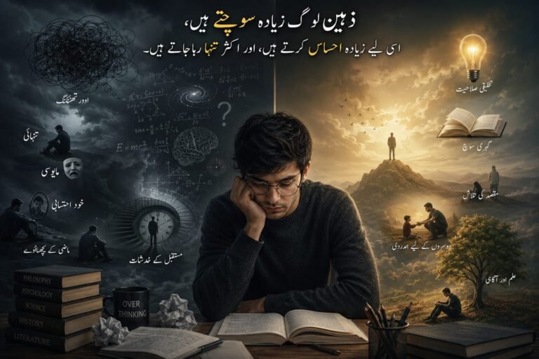 *ذہین لوگوں میں ڈپریشن زیادہ کیوں ہوتا ہے؟*