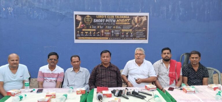 नशे पर खेल का 'प्रहार': तालडांगा के लार्ड्स ग्राउंड में सजेगी नाइट क्रिकेट की भव्य महफ़िल
