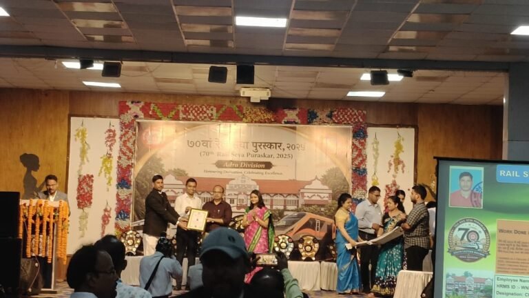 “70वाँ रेल सेवा पुरस्कार समारोह – 2025 गरिमामय वातावरण में संपन्न”