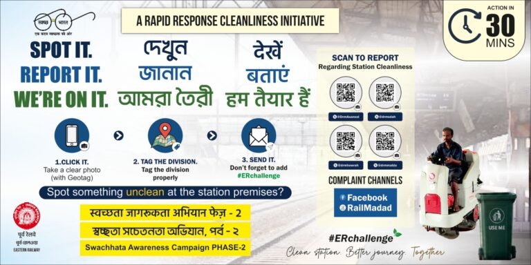 *आसनसोल मंडल ने “स्पॉट इट, रिपोर्ट इट, वी आर ऑन इट” स्वच्छता अभियान शुरू किया*