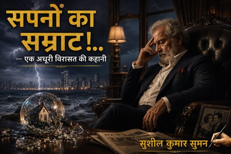 *“सपनों का सम्राट!..”* — *एक अधूरी विरासत की कहानी*