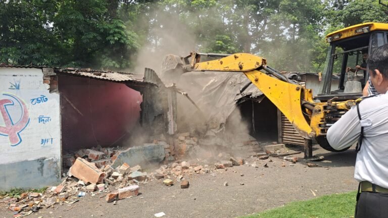 सेल आईएसपी प्रबंधन द्वारा अपनी जमीन को कब्जामुक्त करने की कार्रवाई को तेज कर दिया गया है।