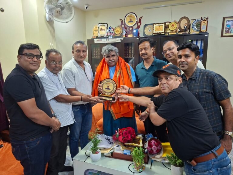 नियामतपुर व्यापारियों ने नव-निर्वाचित विधायक जितेंद्र तिवारी को दी बधाई, मिला ‘डबल इंजन’ विकास का भरोसा