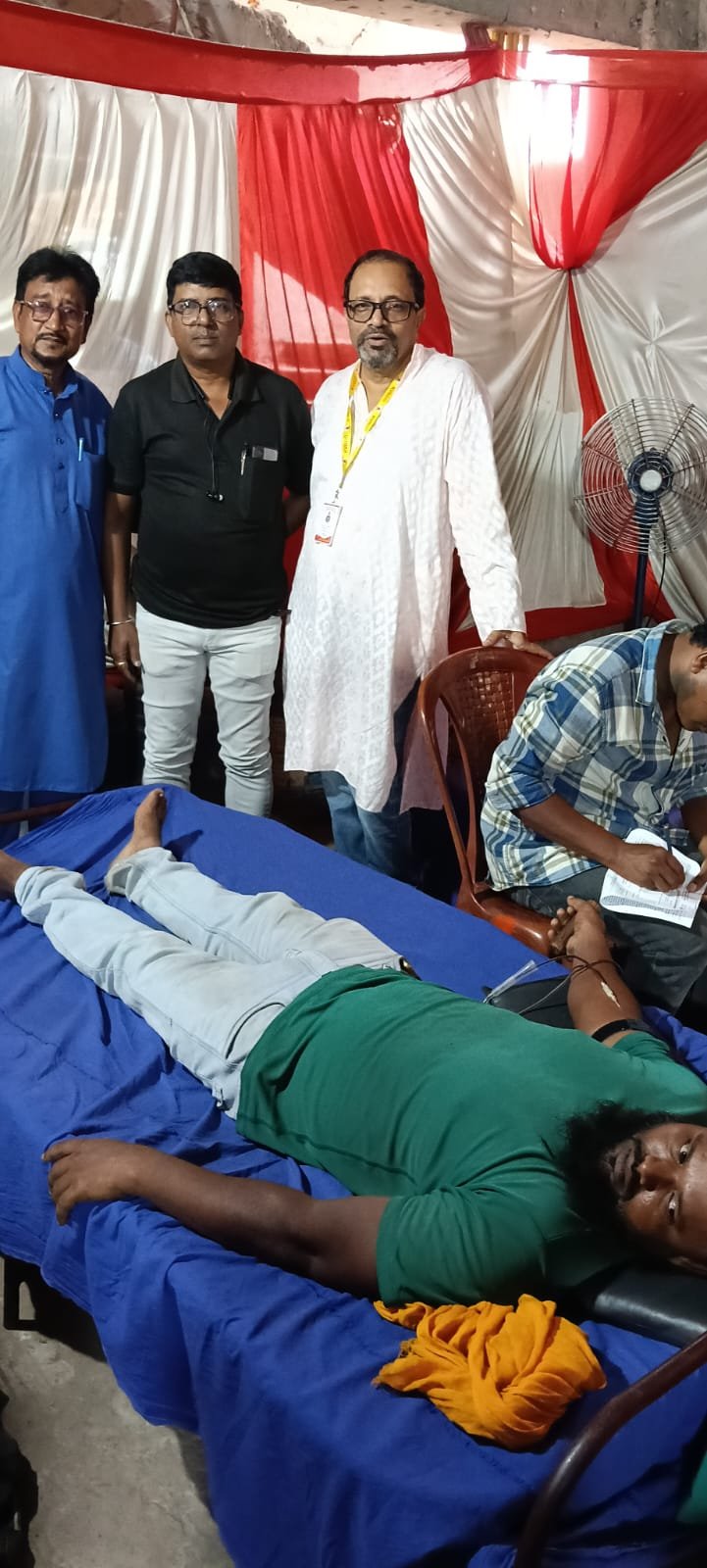 Bharat mata samity ka Blood Donation Camp
