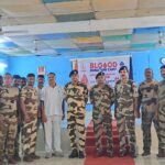 विश्व रक्तदाता दिवस के अवसर पर सीआईएसएफ यूनिट, सेल आईएसपी बर्नपुर की ओर से एक रक्तदान शिविर का आयोजन