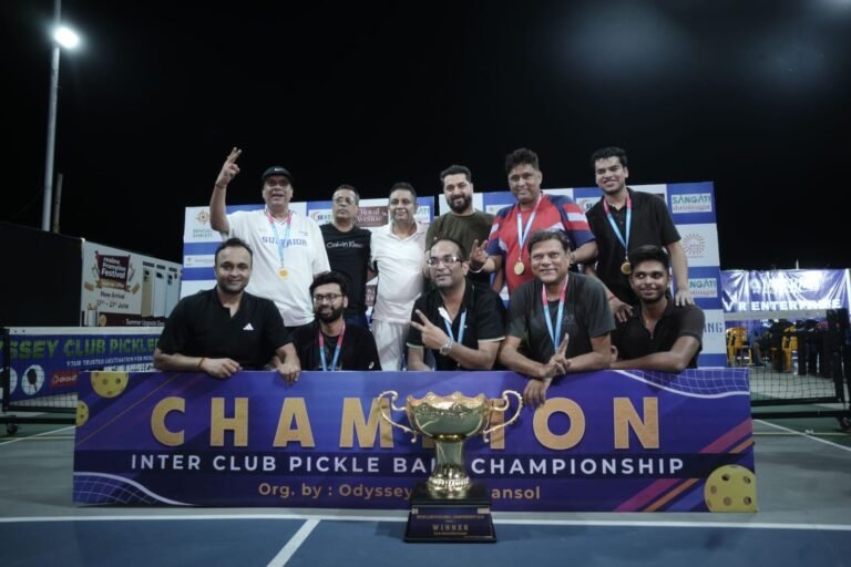 Bengal Shristi Hosts Inaugural Inter Club Pickleball Tournament At Shristinagar Asansol