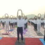 अंतरराष्ट्रीय योग दिवस से पहले मैथन डैम पर ADPC का मेगा योग शिविर, 500 से अधिक पुलिसकर्मियों ने किया योगाभ्यास ,