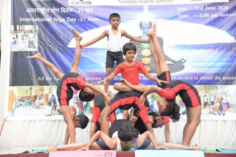 *12th International Day of Yoga Celebrated at IIT Kharagpur*