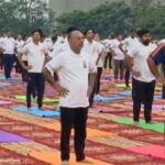 मंत्री अजय पोद्दार के नेतृत्व में पोलो मैदान से गूँजा योग का संदेश, हजारों ने किया सामूहिक अभ्यास
