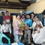 खड़गपुर (लोकल) मे एक फ़्री आई और हेल्थ चेक-अप कैंप लगाया।