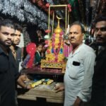 मसौली कटरा मिर्जा नगर में मोहर्रम का दसवां ताजिया जुलूस श्रद्धा एवं शांतिपूर्ण माहौल में संपन्न