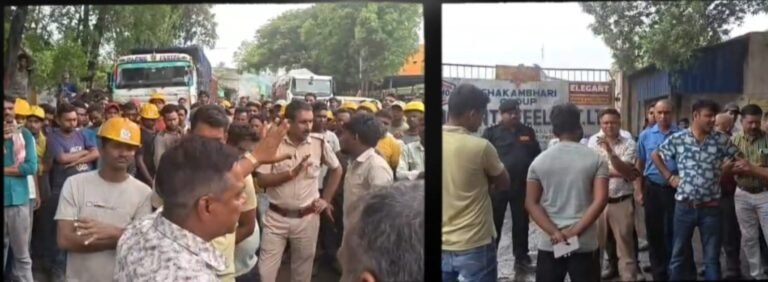 मजदूरों का दोटूक- अपनी लड़ाई खुद लड़ेंगे, नहीं चाहिए राजनीतिक रंग; आसनसोल के एलोक्विंट कारखाने में भाजपा नेताओं को खदेड़ा